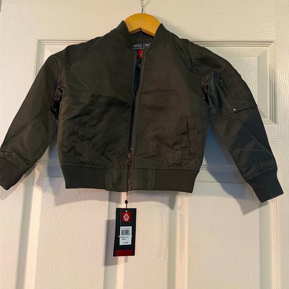 New Boys Swiss Cross Jacket